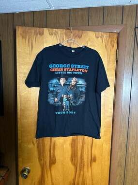 George Strait Chris Stapleton Little Big Town 2024 Stadium Tour T-Shirt
